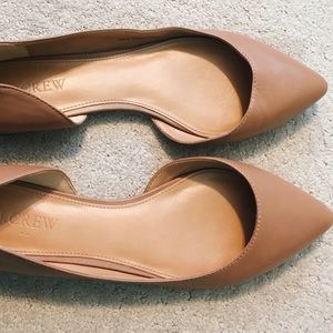 JCrew Size 9 Leather Flats!